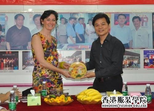 比利時(shí)國(guó)際友人訪問(wèn)香港服裝學(xué)院