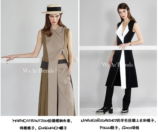 2015春夏女裝流行趨勢：無袖上衣
