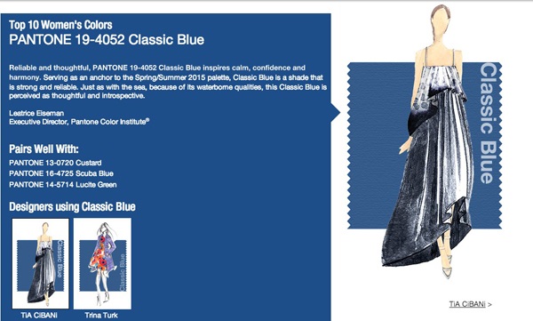 2015年流行什么顏色 色彩權威 PANTONE 告訴你