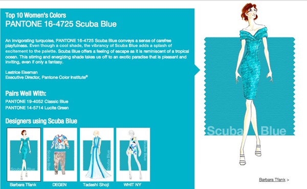 2015年流行什么顏色 色彩權威 PANTONE 告訴你