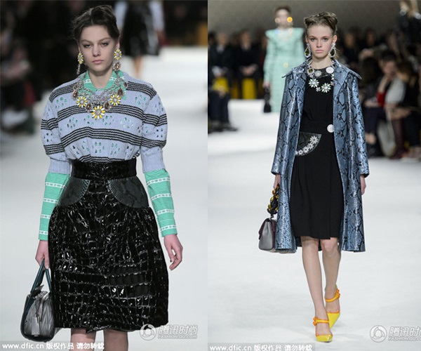 香港服裝學院新聞訊：MiuMiu2015秋冬 田園少女的復古夢