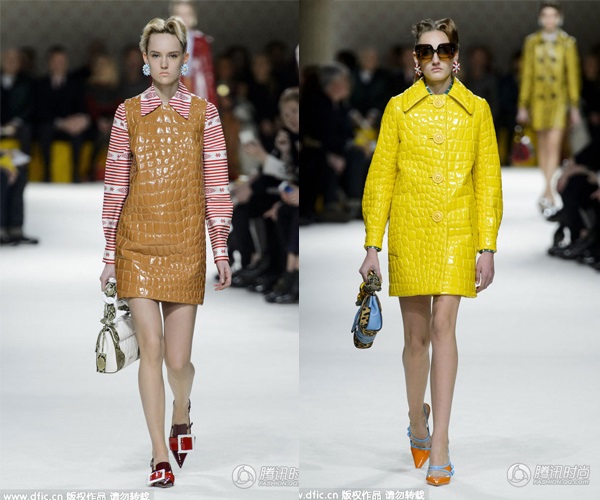 香港服裝學院新聞訊：MiuMiu2015秋冬 田園少女的復古夢
