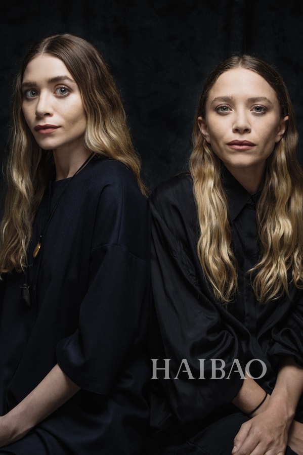 2015 CFDA時尚大獎提名設計師宣傳照 The Row創(chuàng)意總監(jiān)Olsen姐妹：Mary-Kate,、Ashley Olsen