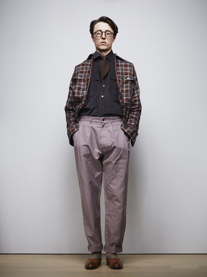 香港服裝學(xué)院新聞?dòng)崳篋unhill，2015秋冬男裝系列LookBook