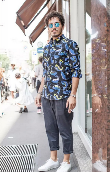 香港服裝學(xué)院訊,，今天穿什么：花樣男子怎么可以沒(méi)有花襯衫