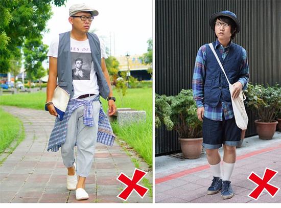 香港服裝學(xué)院訊，3個服裝搭配技巧教你拉高比例大格紋圖案的襯衫只會“搶戲”