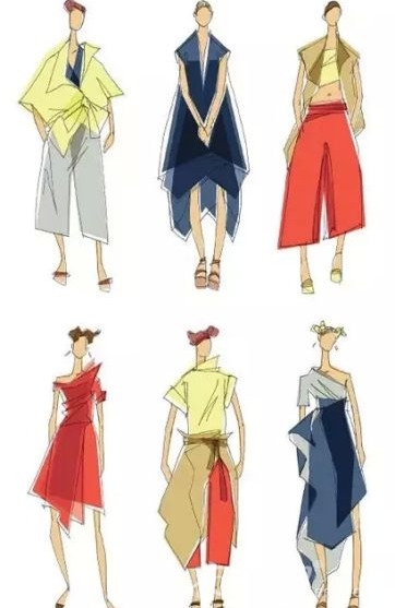 香港服裝學(xué)院訊,，016春夏服裝款式設(shè)計：從面料提取靈感