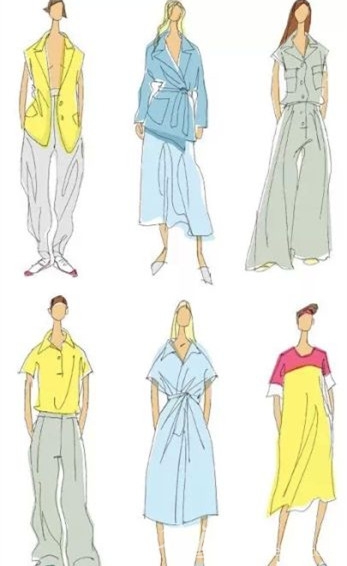 香港服裝學(xué)院訊,，016春夏服裝款式設(shè)計：從面料提取靈感