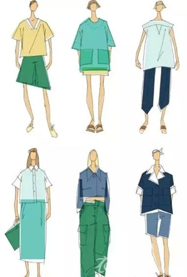 香港服裝學(xué)院訊，016春夏服裝款式設(shè)計：從面料提取靈感