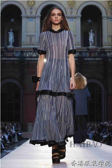 Sonia Rykiel2017春夏巴黎時(shí)裝秀致敬針織女王