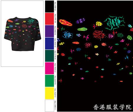 2017春夏女裝流行圖案/花型趨勢 萌蟲當?shù)?圖14)