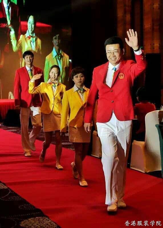 里約奧運中國領獎服亮相 番茄炒蛋第三次出征