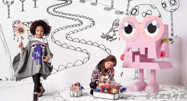 意大利潮牌Fendi2016秋冬童裝畫冊“波普風”依舊