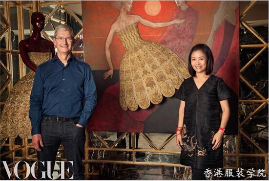當(dāng)Rihanna龍袍背后的女人遇上蘋果CEO蒂姆·庫克