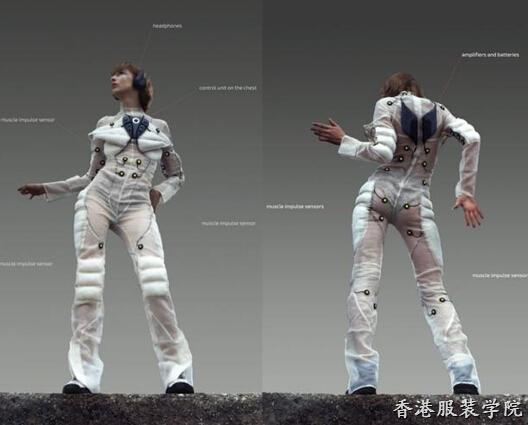 能播放音樂的智能服裝已經(jīng)OUT 這款智能服裝能譜曲！