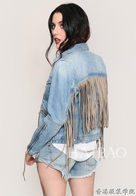 2016秋冬女裝流行趨勢(shì)：拼接、貼花,、刺繡等牛仔美學(xué)(圖19)