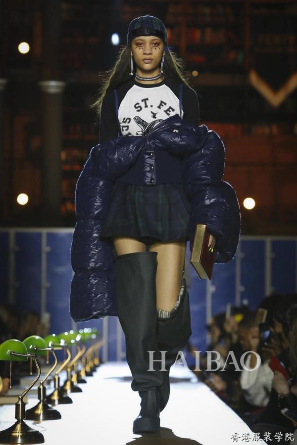 Puma by Rihanna 2017秋冬巴黎時裝秀發(fā)布