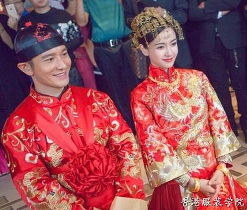 明星結(jié)婚的中式嫁衣 慢慢成為了一種流行趨勢
