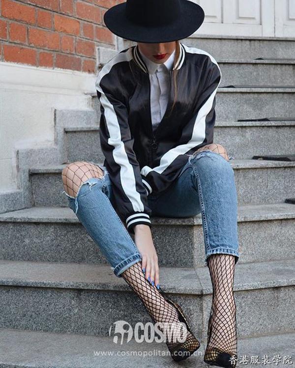 今年流行衣服越破越時髦，楊冪劉雯都愛上破洞feel(圖5)
