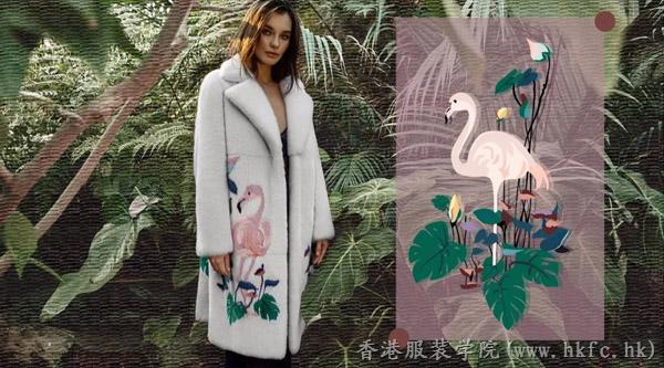 2018秋冬面料趨勢：水貂工藝圖案的延伸應(yīng)用