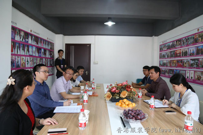 市職培中心,、區(qū)人社局到廣州市時(shí)尚藝術(shù)職業(yè)培訓(xùn)學(xué)校調(diào)研
