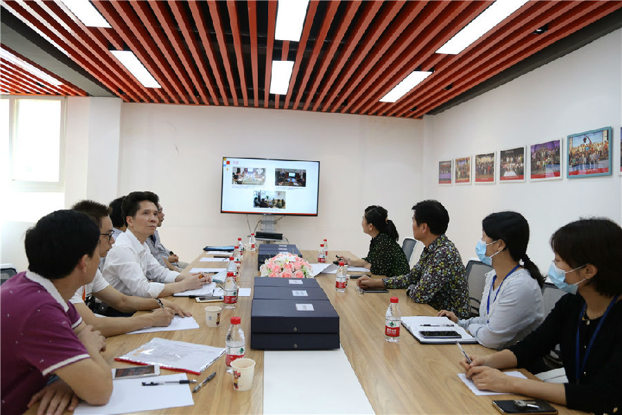 海珠區(qū)人社局專家組蒞臨我校開展辦學(xué)水平評估檢查工作